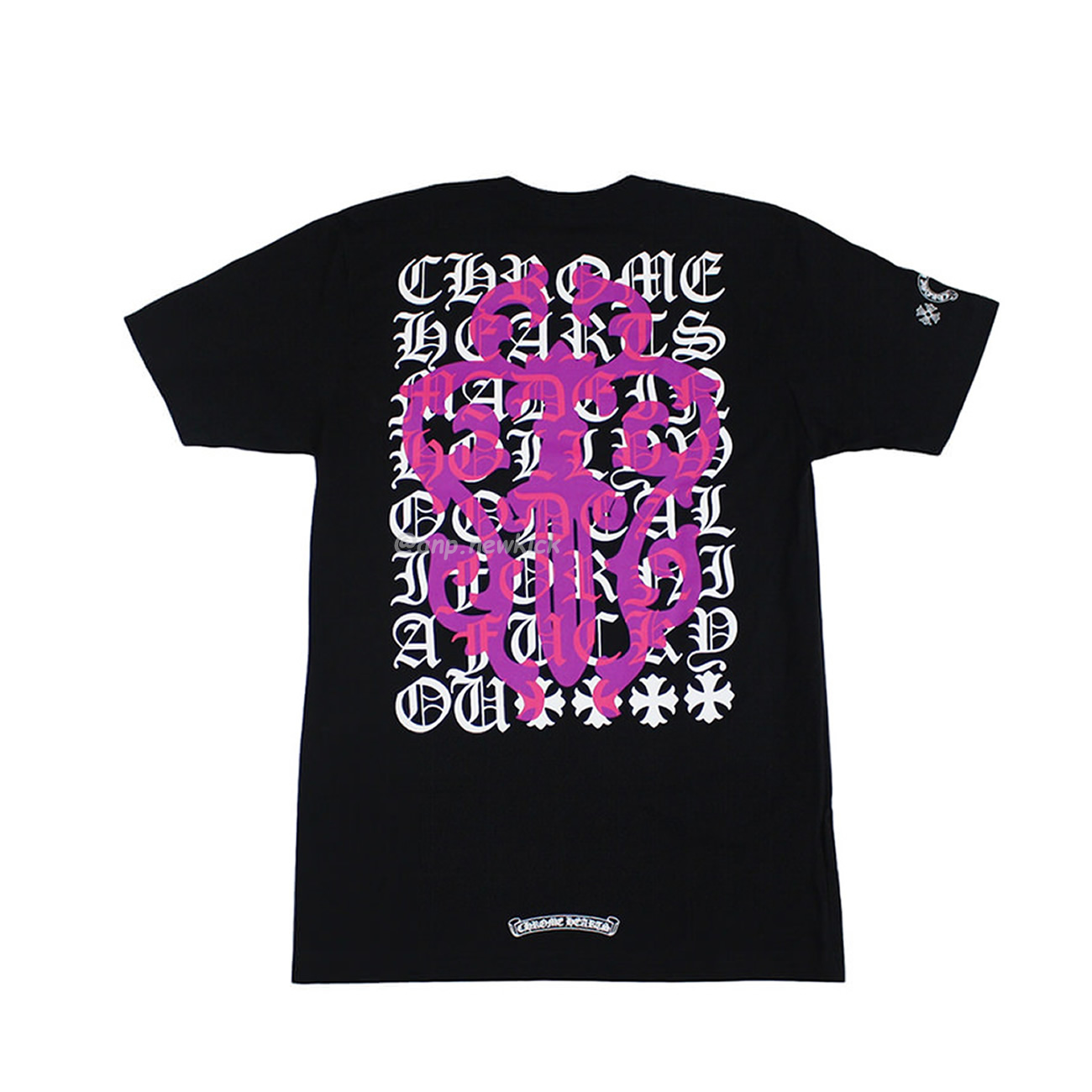 Chrome Hearts Eye Chart Dagger T Shirt Black (8) - newkick.vip